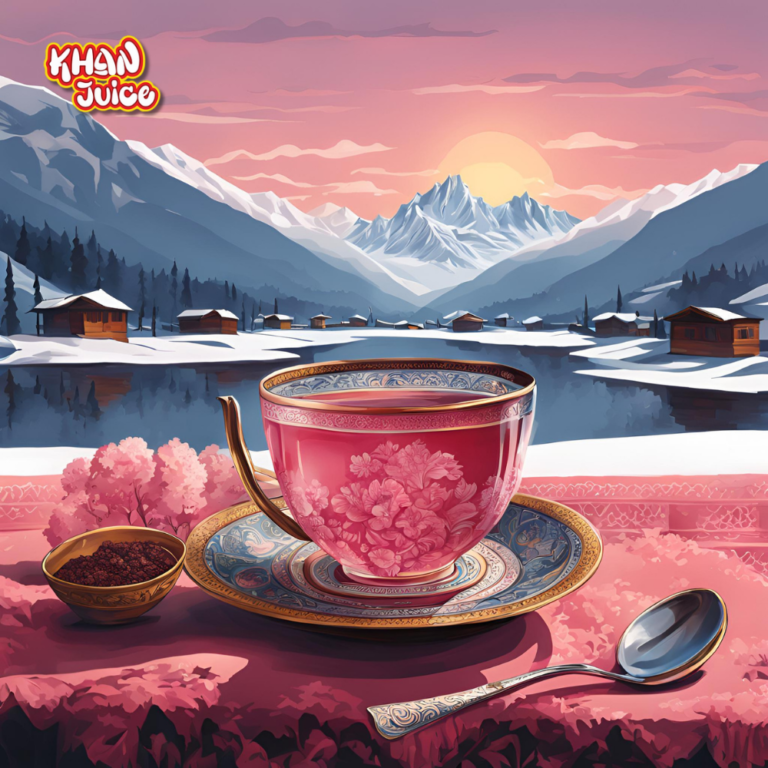 Ink Tea kasmiri pink tea - Khan Juice